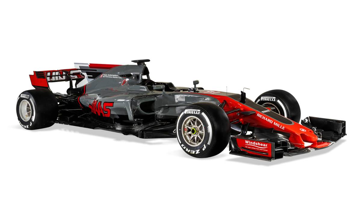 El nuevo Haas VF-17 para el Mundial de F1 2017. 