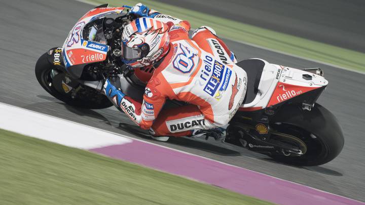 Satisfacción en el box Ducati