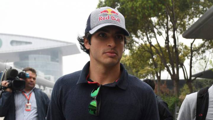 Carlos Sainz en el Circuito de Shanghai (China).