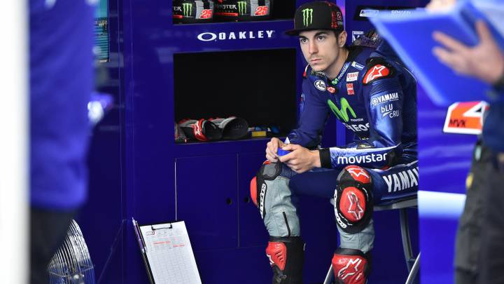 Maverick: "Ha sido una caída extraña porque no iba tirando"