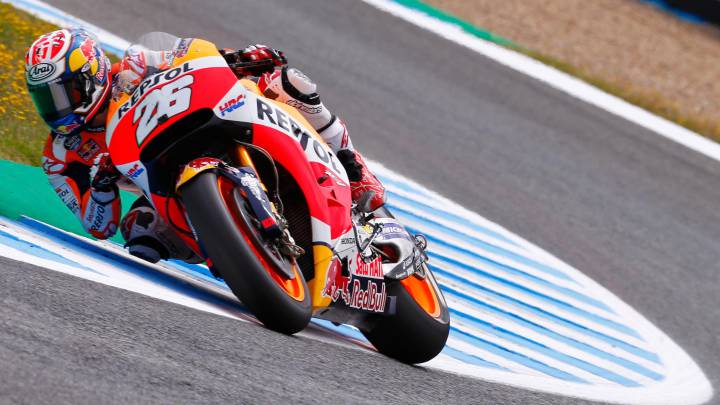 Son 5 fantásticos: Pedrosa, Lorenzo, 'Mack', Marc y Rossi