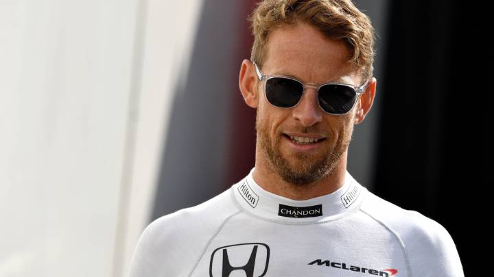 Jenson Button en el GP de Mónaco.