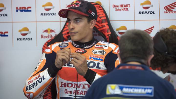 Marc Márquez en Mugello.