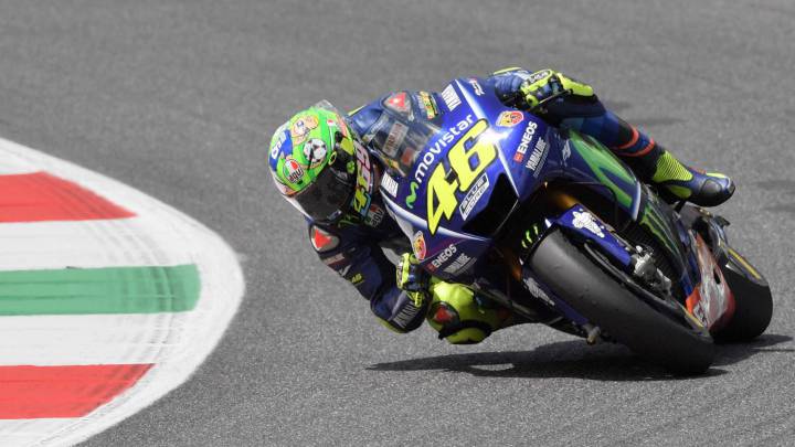 Valentino Rossi ha ganado diez veces en el Gran Premio de Catalunya en Montmeló.