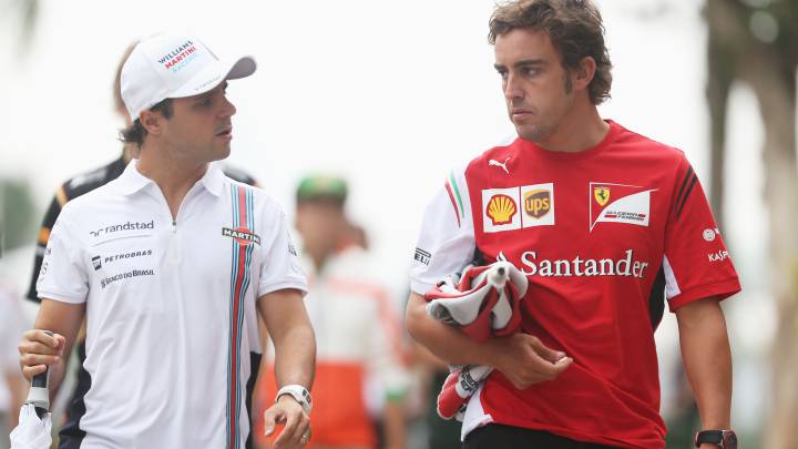 Massa sobre Alonso: "Si no se divierte lo mejor es que se vaya"