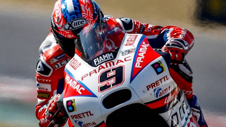 Danilo Petrucci con la Ducati.