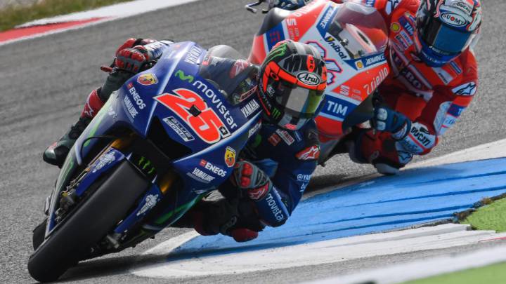 Maverick Viñales lidera en Assen el primer día