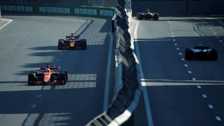 La carrera de F1 en Bakú en directo.