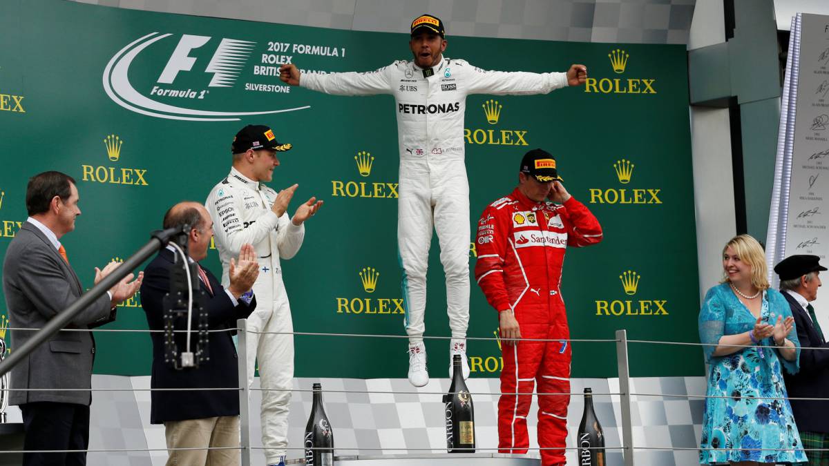 Clasificación de la carrera en Silverstone y así va el Mundial