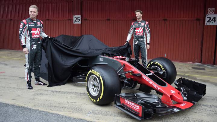 Haas confirma la continuidad de Grosjean y Magnussen