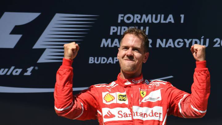 Vettel: es "buena señal" que los rivales copien a Ferrari
