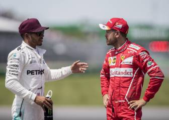 Hamilton ganaría a Vettel por 57 puntos si repiten resultados