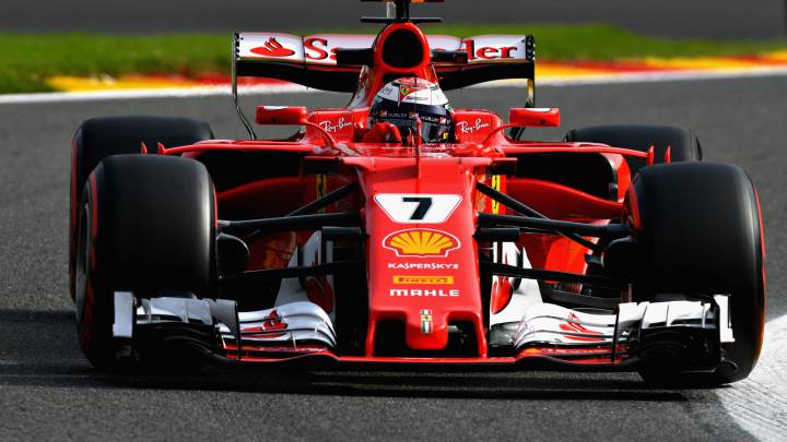 Raikkonen empieza mandando en Spa con Hamilton cerca