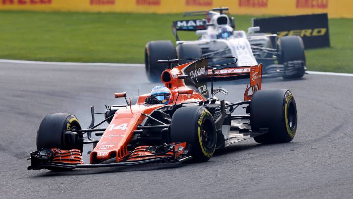Alonso (McLaren) y Massa (Williams).
