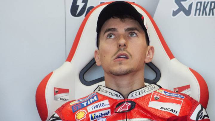 Jorge Lorenzo, piloto de Ducati.