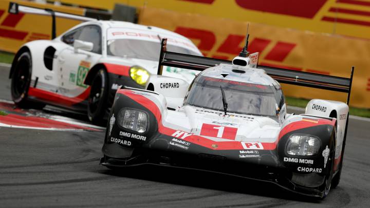 El Porsche LMP1 en las 6 horas de México.