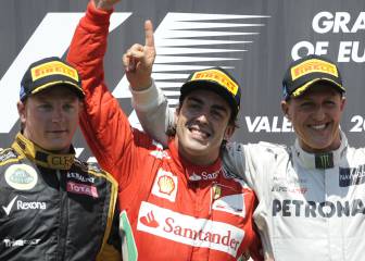 Los campeones de F1 que más dinero han ganado: Alonso, 2º