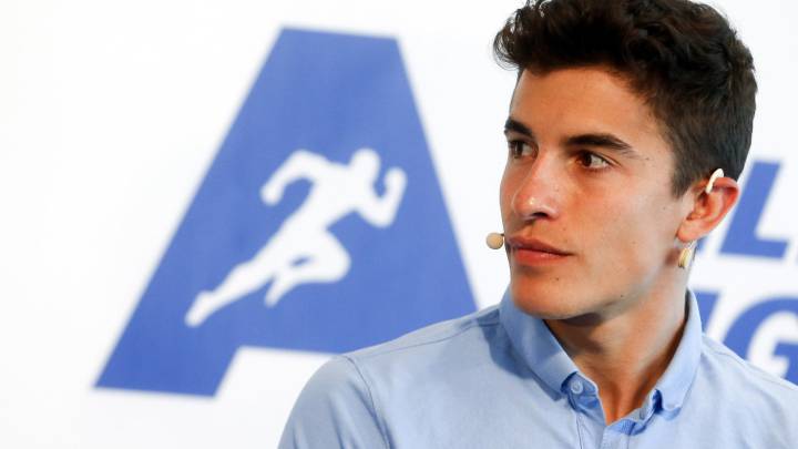 Márquez, en Cheste.