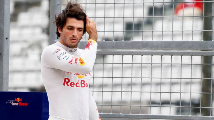 Carlos Sainz en Suzuka.