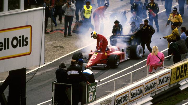Ferrari perdió un Mundial hace 32 años por problemas con componentes externos