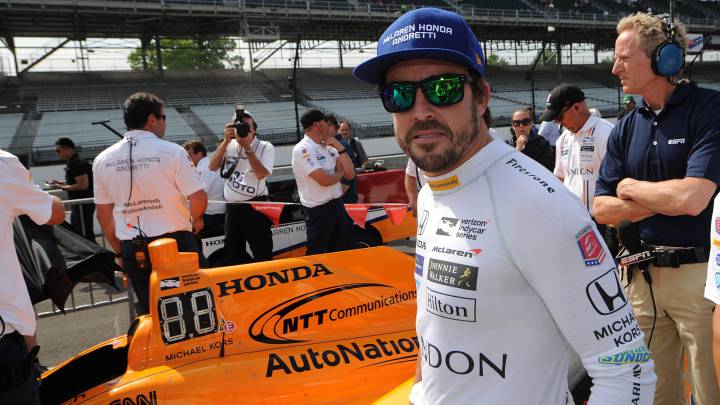 Fernando Alonso a las 24 Horas de Daytona.
