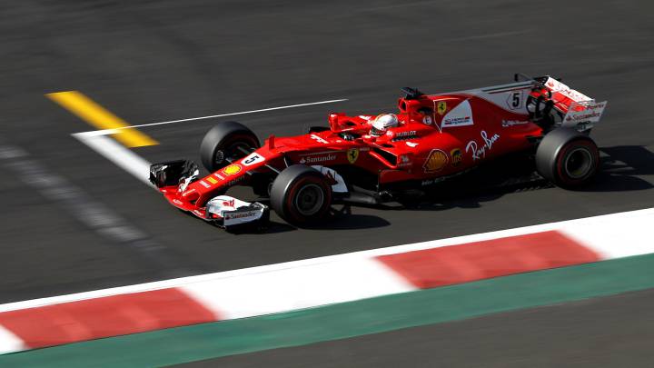 Gran pole de Vettel en México y Alonso regala esperanza