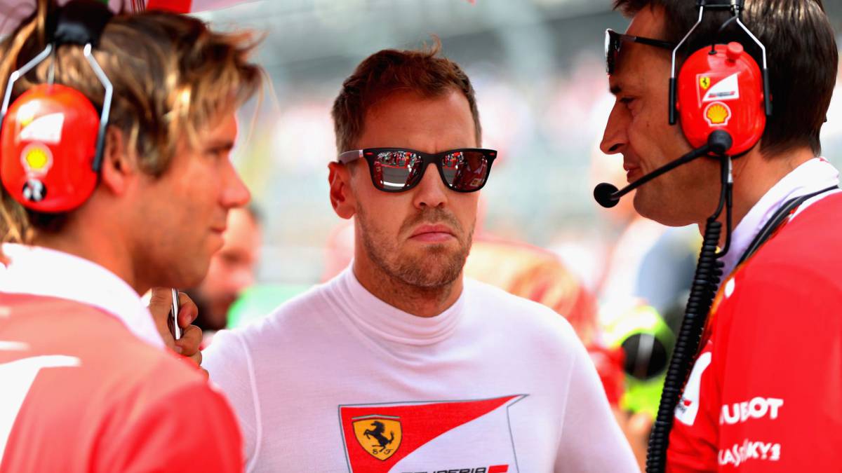 Italia describe a Vettel como un piloto frágil y muy emocional