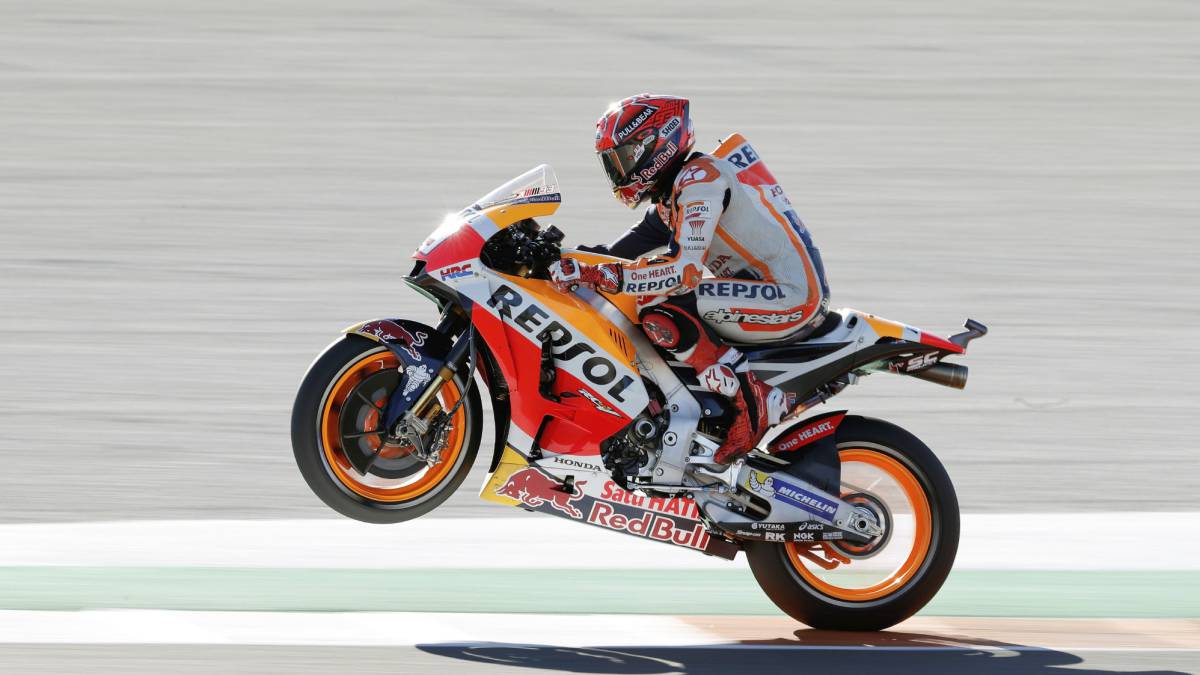 Márquez está para ganar el título con victoria en la carrera