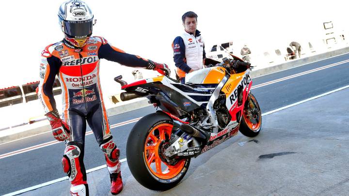 Márquez: "Empecé motivado y tras dos vueltas casi me caigo"
