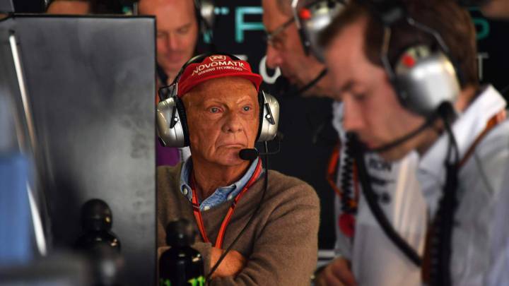 Lauda Hamilton Mercedes