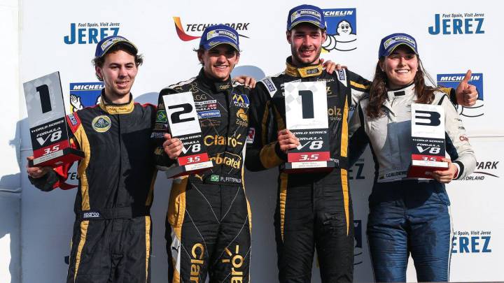 Histórico podio de Tatiana Calderón en el adiós del V8 3.5