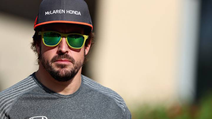 Fernando Alonso en Abu Dhabi.