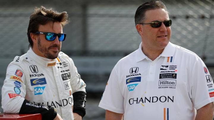 Alonso McLaren Zak Brown