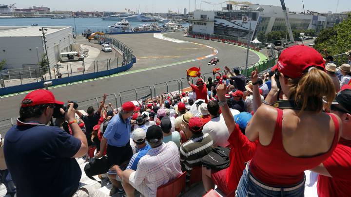 El GP de Europa de F1 en 2012.
