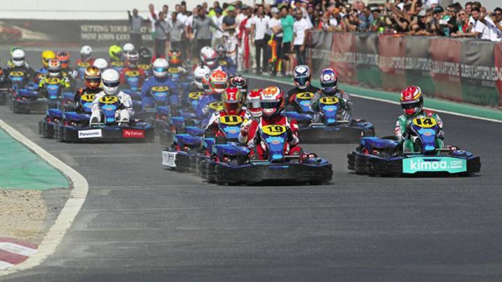 Alonso, "listo para la batalla" en las 24 Horas de Dubái de kárting