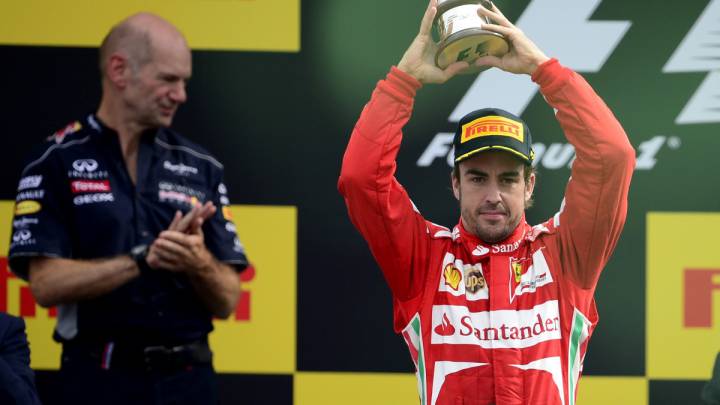 Fernando Alonso eligió Ferrari y no Red Bull, para lamento de Adrian Newey.
