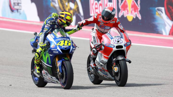 Rossi: "Los pilotos jóvenes deben aprender de Dovizioso"