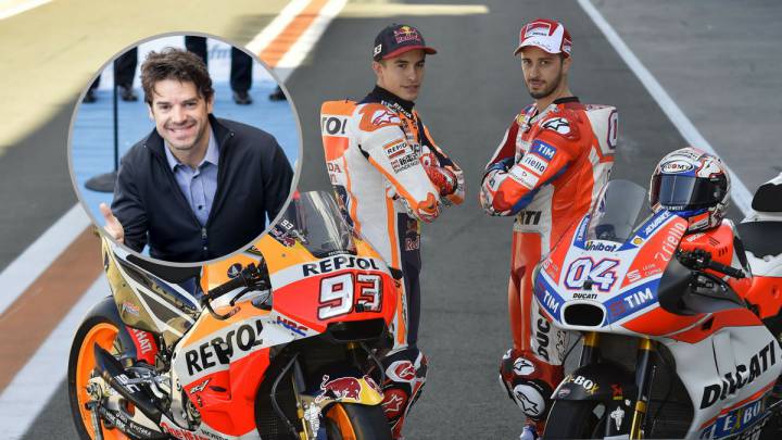 Carlos Checa ve otro título de MotoGP disputado entre Márquez y Dovizioso.