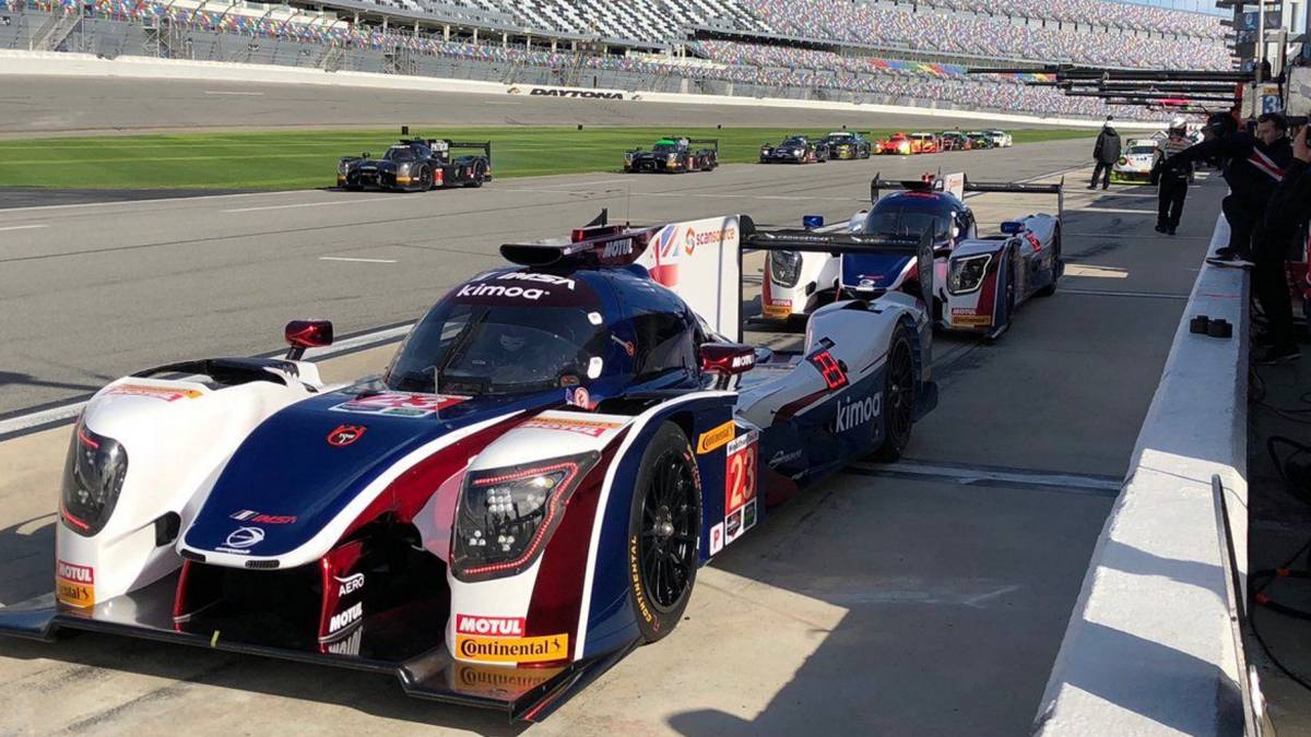 24 Horas De Daytona Sesion 2 Fernando Alonso Y United Cogen
