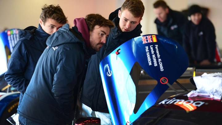 Alonso: "Daytona impresiona, pero vamos a intentar ganar"