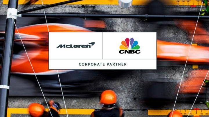 McLaren anuncia un acuerdo con la 'CNBC'.