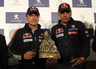 Rossi se alegra del Dakar de Sainz: