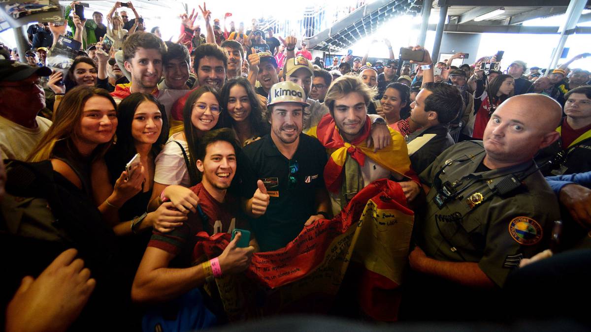Fernando Alonso es el foco de una carrera ‘Made in América’
