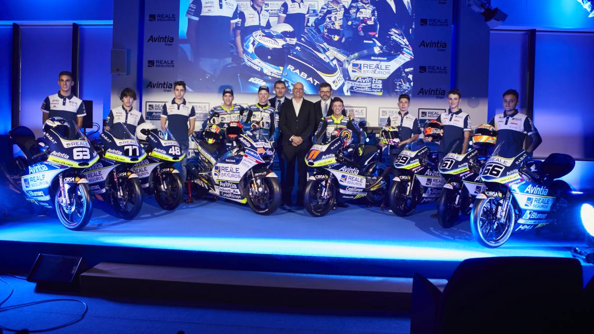 Rabat y Simeón la cima del ambicioso Reale Avintia