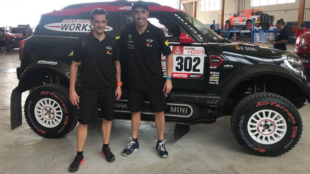 Roma no estará en Merzouga al lesionarse su copiloto