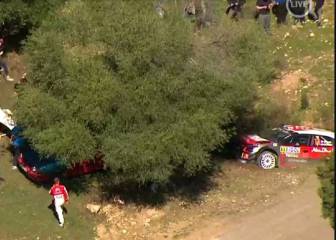 Sebastien Loeb abandona en Córcega tras sufrir un accidente