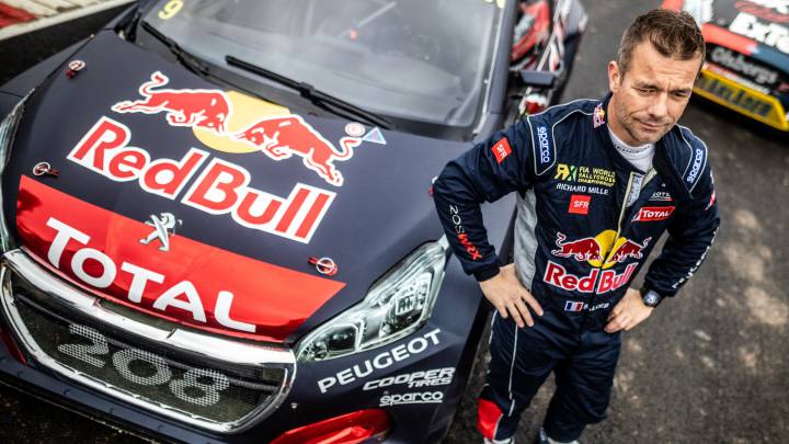 Sébastien Loeb, piloto de Peugeot en el Mundial de Rallycross.