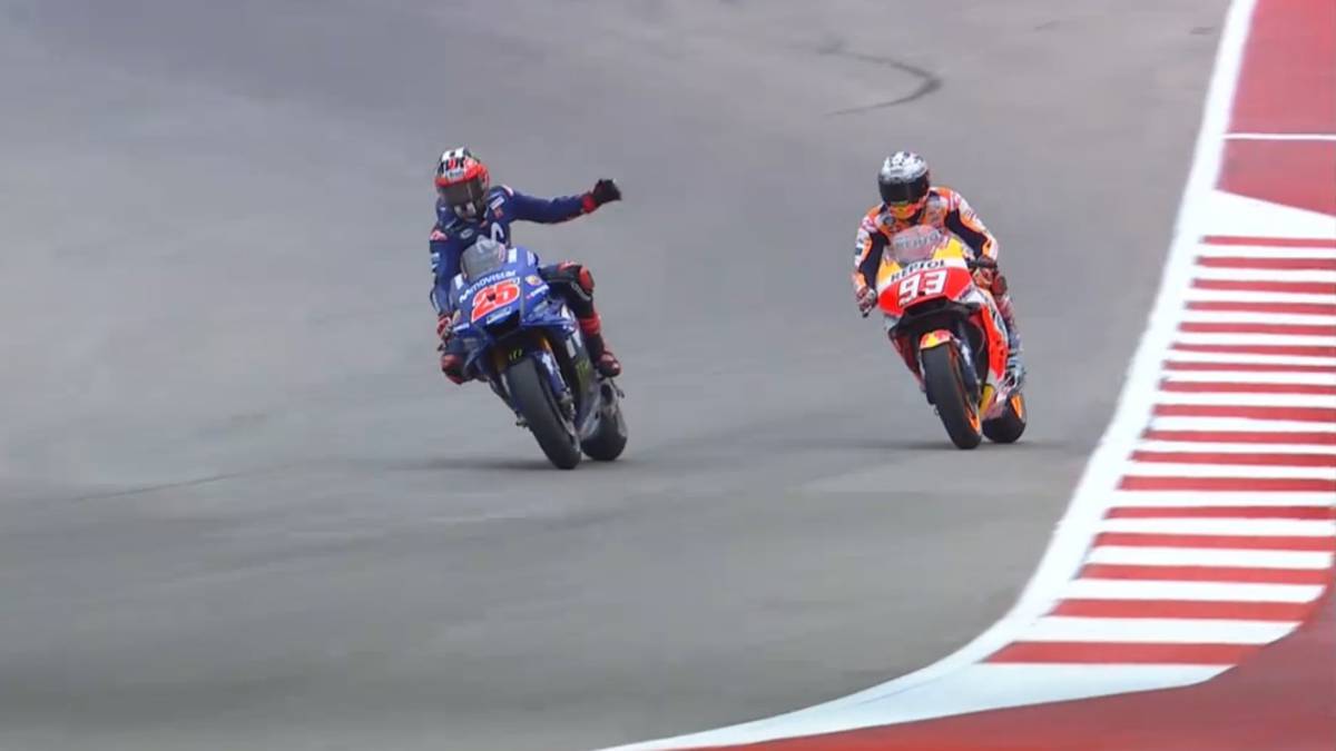 Investigación a Márquez por entorpecer a Maverick en Austin.