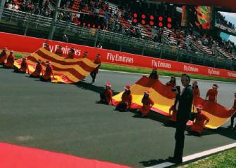 La Federación critica el himno catalán en el GP de España