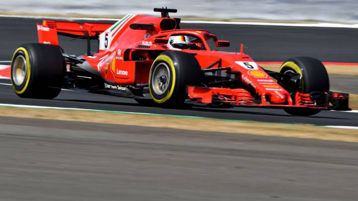 Vettel lidera los Libres 2; Alonso, el mejor de la segunda clase